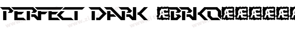 Perfect Dark (BRK)字体转换